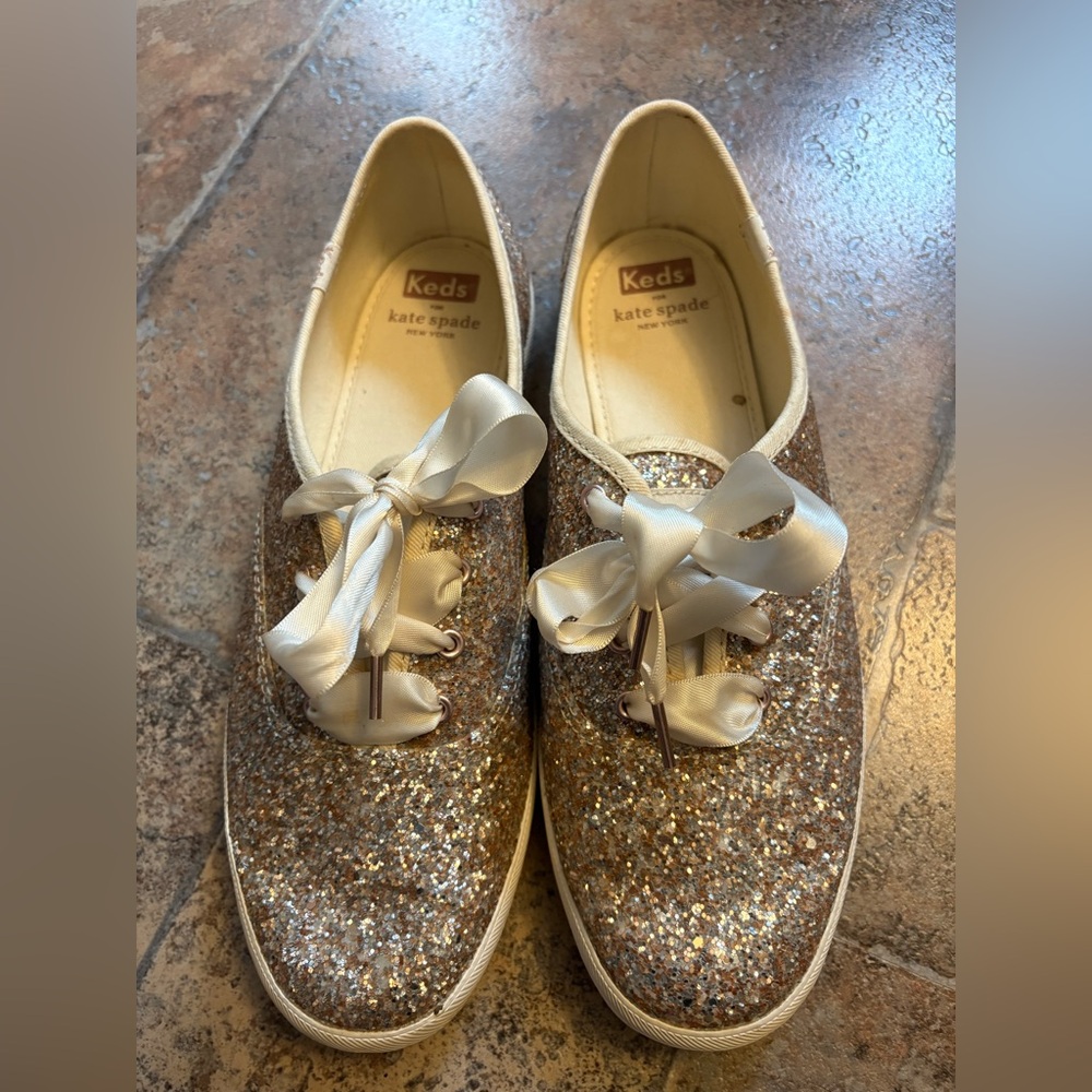 Kate Spade glitter Keds sneakers